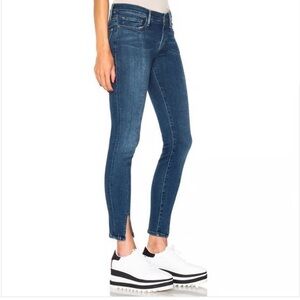 FRAME Denim Le Skinny De Jeanne Denim Front Split Jeans